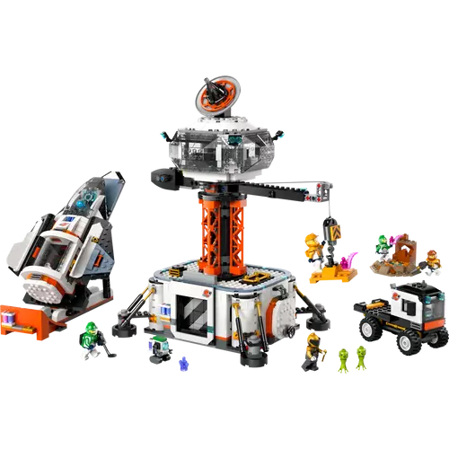 LEGO® City -Űrállomás és rakétakilövő