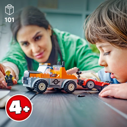 Kép 4/9 - LEGO® City - Vontató és sportautószerviz