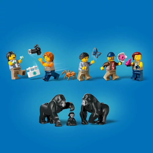 Kép 5/9 - LEGO® City - Dzsungelkutató helikopter a bázison