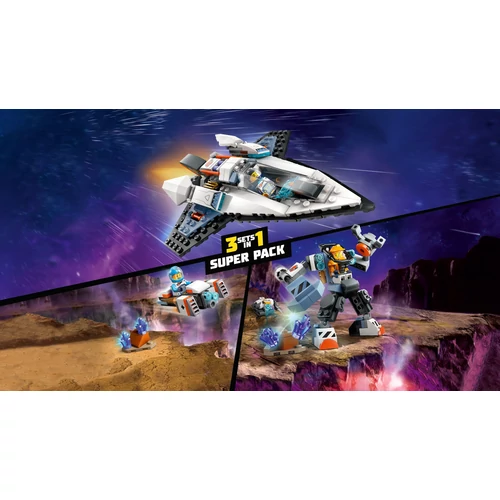 Kép 4/5 - LEGO® City - Repülő űrmotorbicikli 