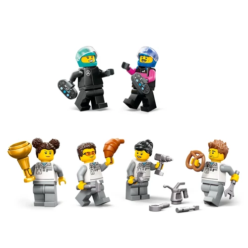 Kép 5/8 - LEGO® City - F1®-es garázs, Mercedes-AMG és Alpine autók