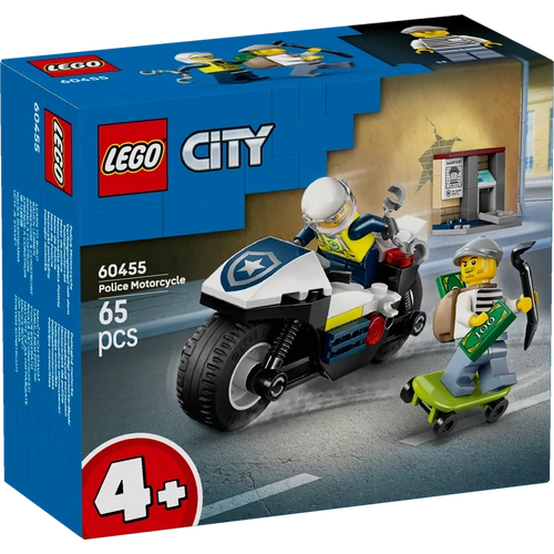 Kép 2/9 - LEGO® City - Üldözés rendőrségi motorkerékpárral