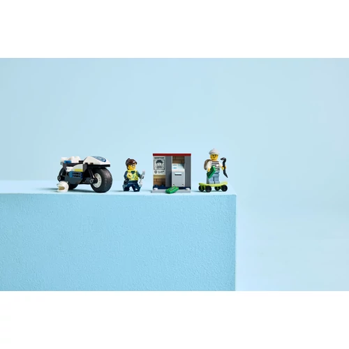 Kép 7/9 - LEGO® City - Üldözés rendőrségi motorkerékpárral
