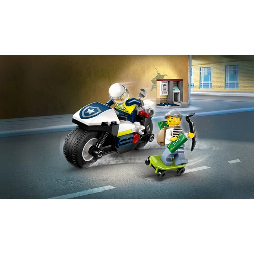 Kép 8/9 - LEGO® City - Üldözés rendőrségi motorkerékpárral