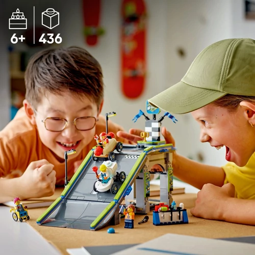 Kép 4/9 - LEGO® City - Határok nélkül: Versenypálya rámpákkal