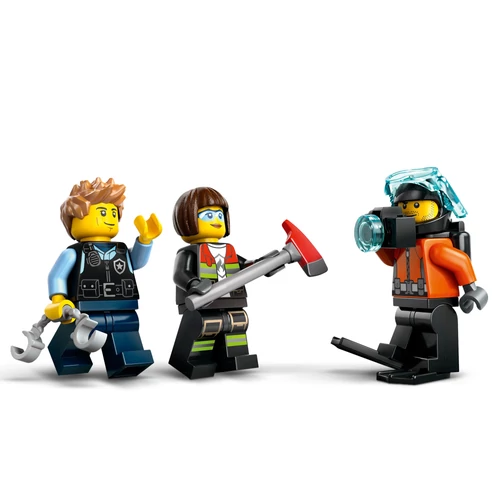 Kép 3/9 - LEGO® City - Helikopter, tűzoltóautó és tengeralattjáró egy csomagban