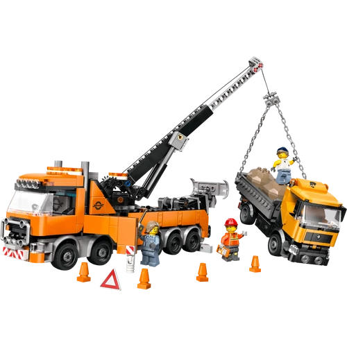 LEGO® City - Nagy teljesítményű vontató daruval