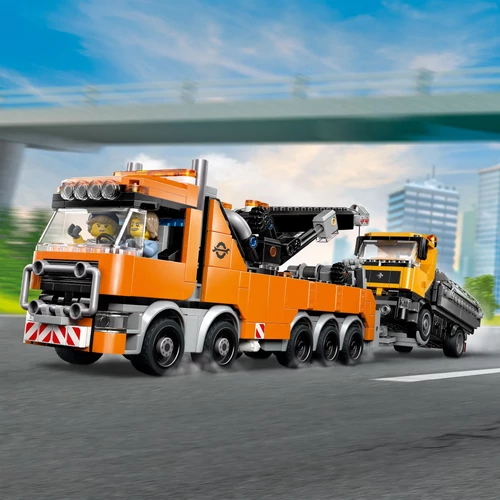 Kép 9/9 - LEGO® City - Nagy teljesítményű vontató daruval