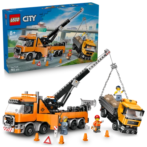 Kép 4/9 - LEGO® City - Nagy teljesítményű vontató daruval
