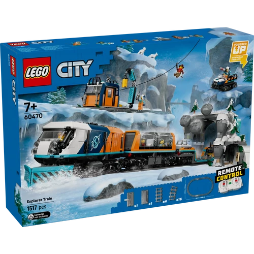 Kép 2/9 - LEGO® City - Felfedezők sarkvidéki expresszvonata