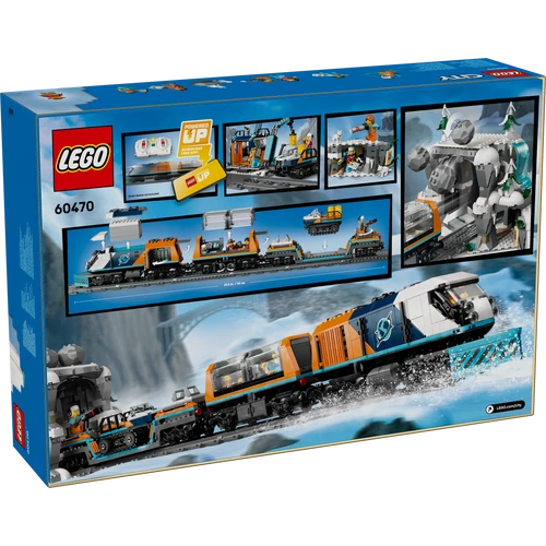Kép 3/9 - LEGO® City - Felfedezők sarkvidéki expresszvonata
