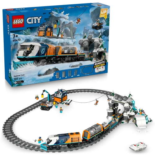 Kép 4/9 - LEGO® City - Felfedezők sarkvidéki expresszvonata