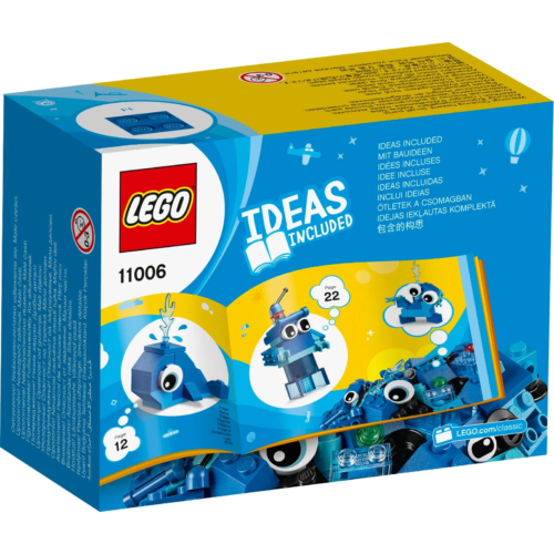 Kép 4/4 - LEGO® Classic - Kreatív kék kockák