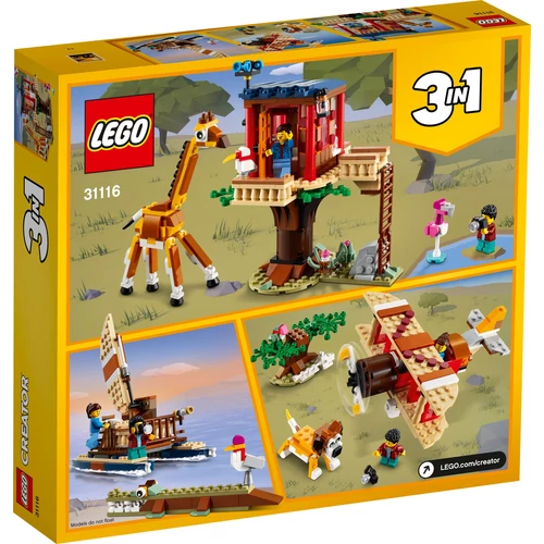 Kép 7/7 - LEGO® Creator - Szafari lombház a vadonban