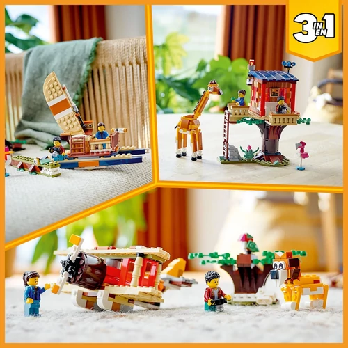 Kép 2/7 - LEGO® Creator - Szafari lombház a vadonban