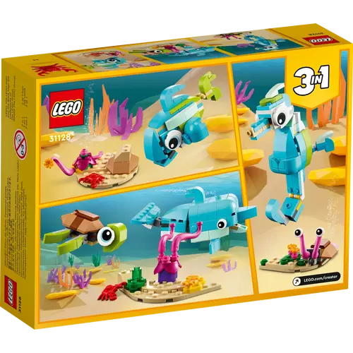 Kép 8/8 - LEGO® Creator - Delfin és Teknős