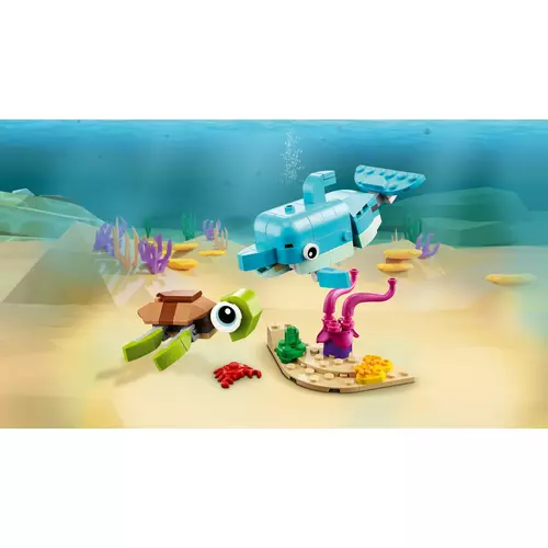 Kép 5/8 - LEGO® Creator - Delfin és Teknős