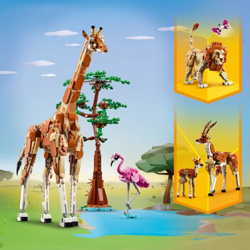 Kép 2/10 - LEGO® Creator - Afrikai vadállatok