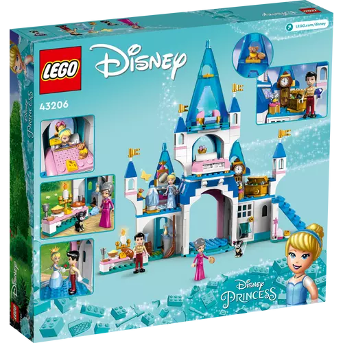 Kép 10/10 - LEGO® Disney™ - Hamupipőke és Szőke herceg kastélya