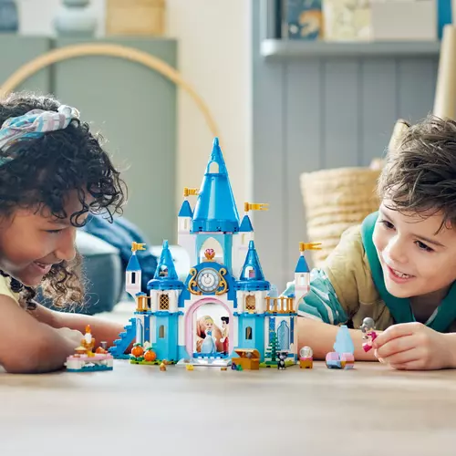 Kép 6/10 - LEGO® Disney™ - Hamupipőke és Szőke herceg kastélya