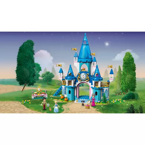 Kép 7/10 - LEGO® Disney™ - Hamupipőke és Szőke herceg kastélya