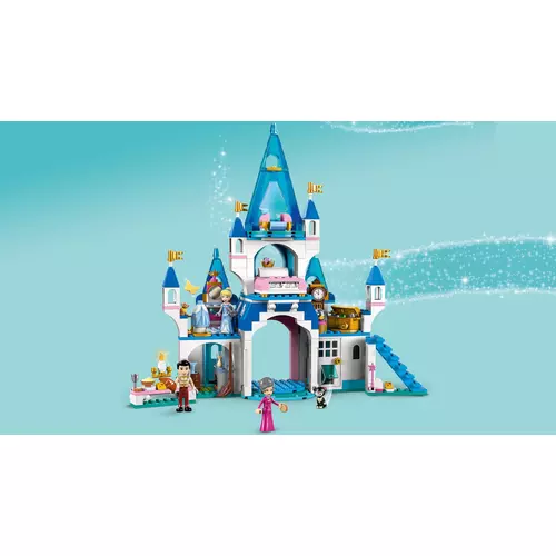 Kép 8/10 - LEGO® Disney™ - Hamupipőke és Szőke herceg kastélya