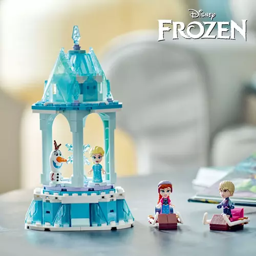 Kép 2/11 - LEGO® Disney™ - Anna és Elsa varázslatos körhintája