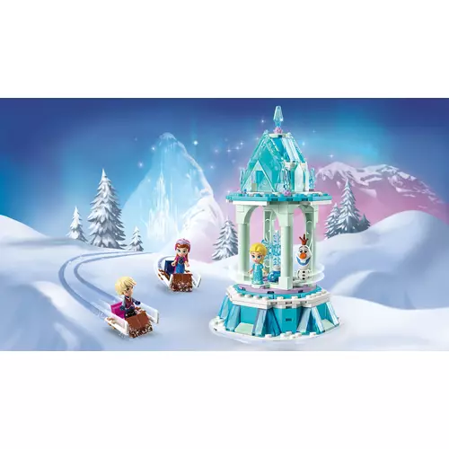 Kép 7/11 - LEGO® Disney™ - Anna és Elsa varázslatos körhintája