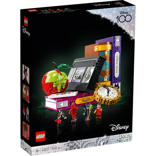 Kép 2/12 - LEGO® Disney - Gonosztevők ikonikus tárgyai