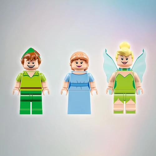 Kép 3/10 - LEGO® Disney™ - Pán Péter és Wendy repülése London felett