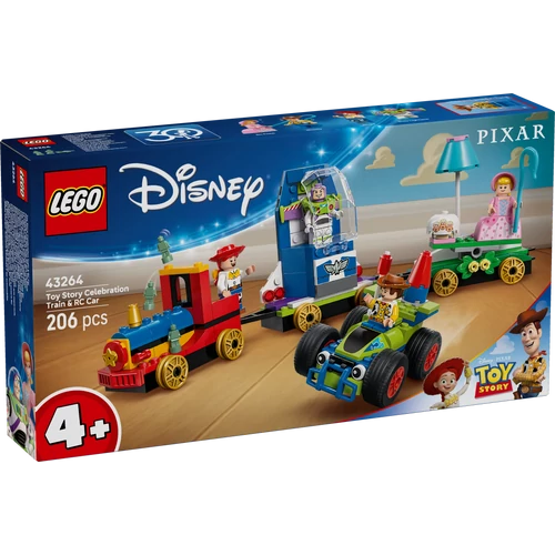 Kép 2/9 - LEGO®  Disney - Toy Story ünnepi vonat és RC versenyautó