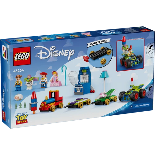 Kép 3/9 - LEGO®  Disney - Toy Story ünnepi vonat és RC versenyautó