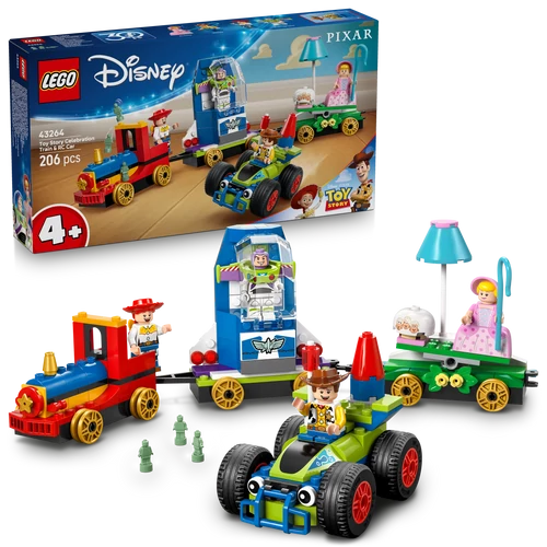 Kép 4/9 - LEGO®  Disney - Toy Story ünnepi vonat és RC versenyautó