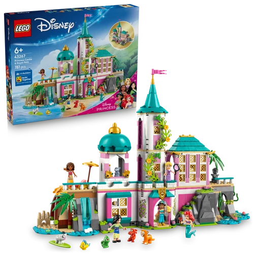 Kép 4/9 - LEGO®  Disney - Hercegnőkastély és a hercegnők állatkái