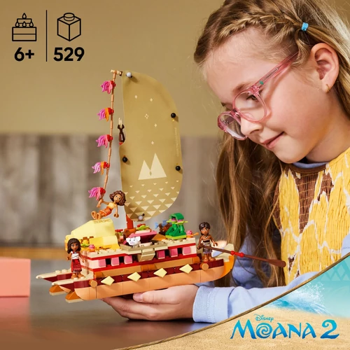 Kép 2/9 - LEGO® Disney Princess™ - Vaiana kalandokkal teli kenuja