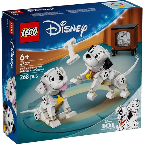 Kép 3/9 - LEGO®  Disney - 101 kiskutya: Kuksi és Pelyhes dalmatakölykök