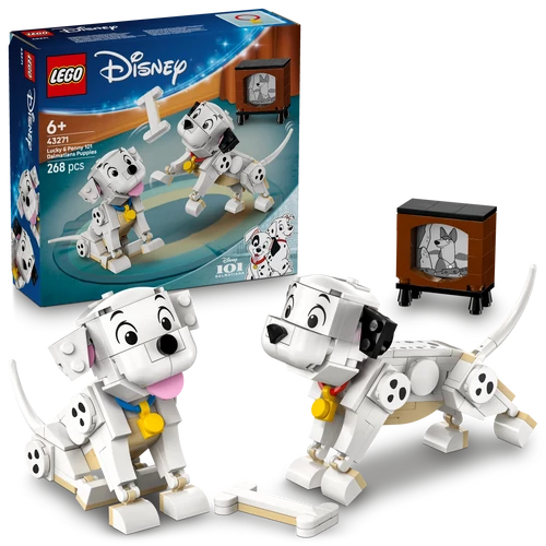Kép 5/9 - LEGO®  Disney - 101 kiskutya: Kuksi és Pelyhes dalmatakölykök