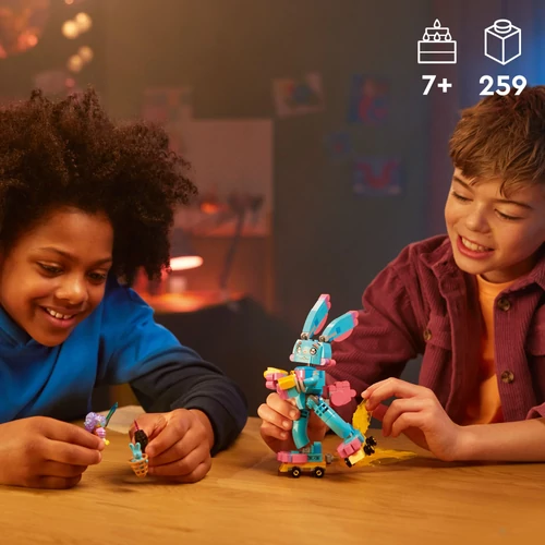 Kép 2/11 - LEGO® DreamZzz™ - Izzie és Bunchu a nyuszi