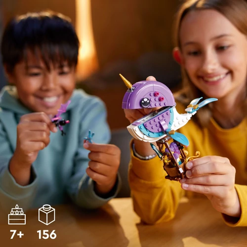 Kép 2/10 - LEGO® DreamZzz™ - Izzie narválhőlégballonja
