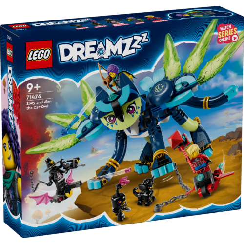 Kép 9/10 - LEGO® DreamZzz™ - Zoey és Zian a macska-bagoly