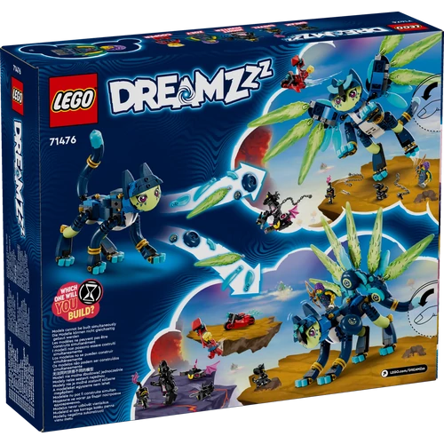 Kép 10/10 - LEGO® DreamZzz™ - Zoey és Zian a macska-bagoly