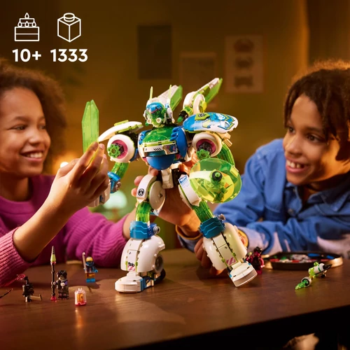 Kép 4/9 - LEGO® - DREAMZzz™ Mateo és Z-Blob a harcirobot lovag
