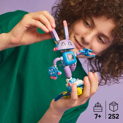 Kép 2/9 - LEGO® DREAMZzz™ - Izzie és Bunchurro, a gaming nyuszi