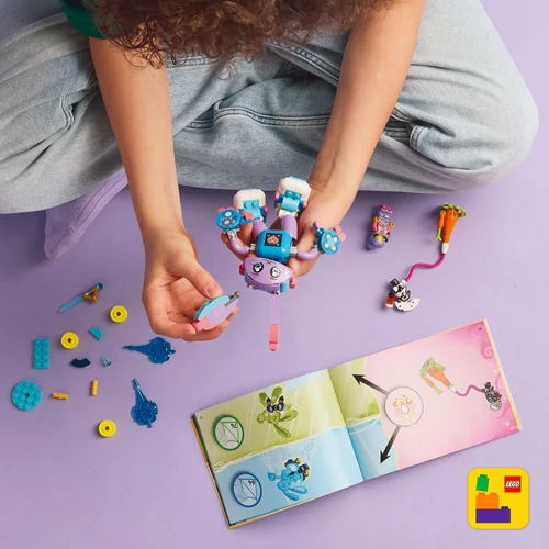 Kép 3/9 - LEGO® DREAMZzz™ - Izzie és Bunchurro, a gaming nyuszi