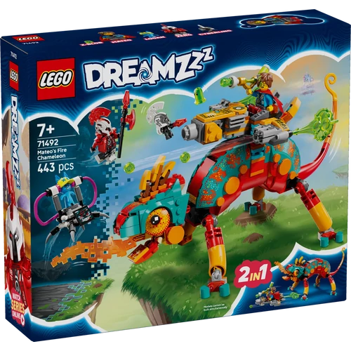 Kép 2/9 - LEGO® DREAMZzz™ - Mateo tűzkaméleonja