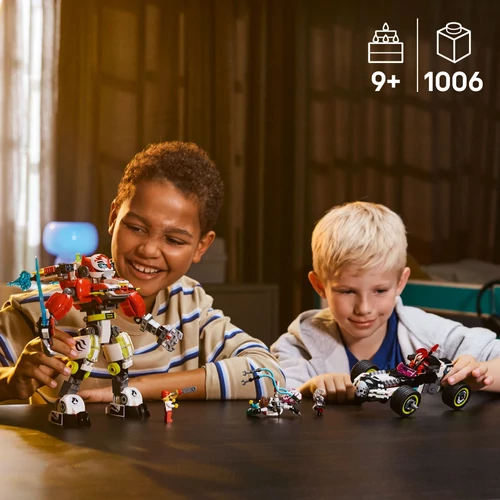 Kép 2/9 - LEGO® DREAMZzz™ - Cooper tigrisrobotja és Zero hot rod autója