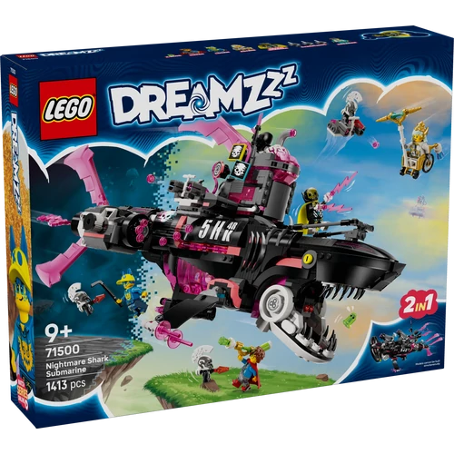 Kép 2/9 - LEGO® DREAMZzz™ - Rémálom cápa-tengeralattjáró