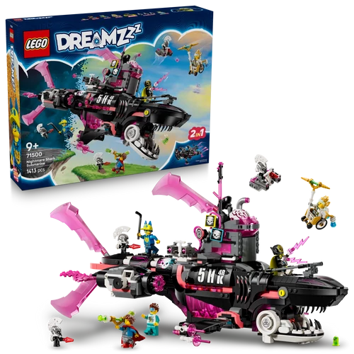Kép 4/9 - LEGO® DREAMZzz™ - Rémálom cápa-tengeralattjáró