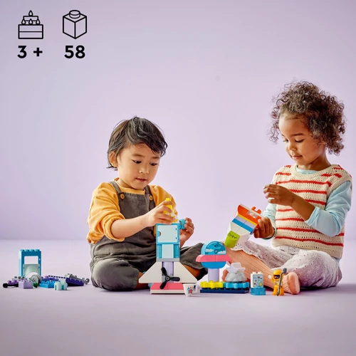 Kép 2/10 - LEGO® DUPLO® - 3 az 1-ben űrsikló kaland