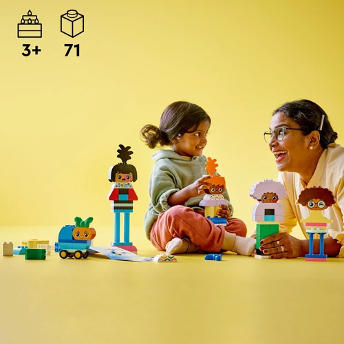 Kép 2/10 - LEGO® DUPLO® - Megépíthető figurák különféle érzelmekkel